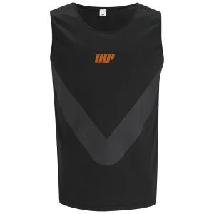 Myprotein muška Running majica bez rukava - Crna
