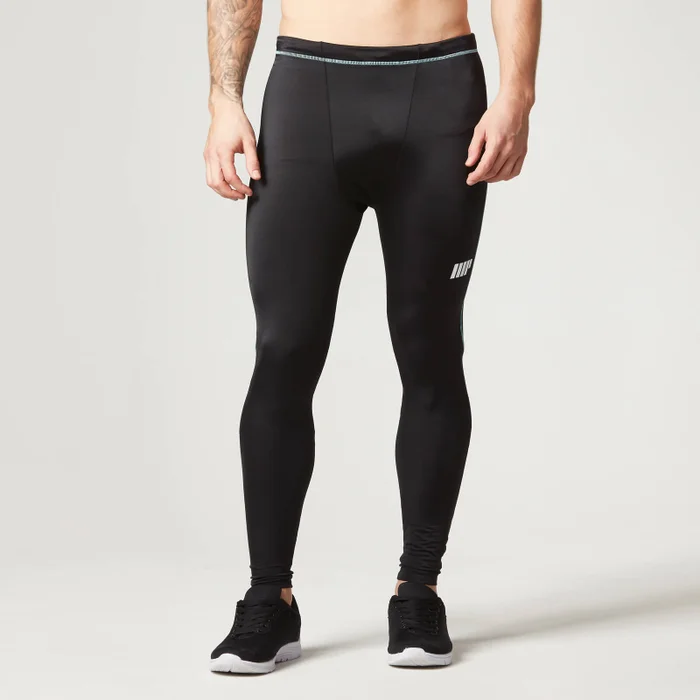 Myprotein Muške Tajice Za Trčanje - Plavi Camo