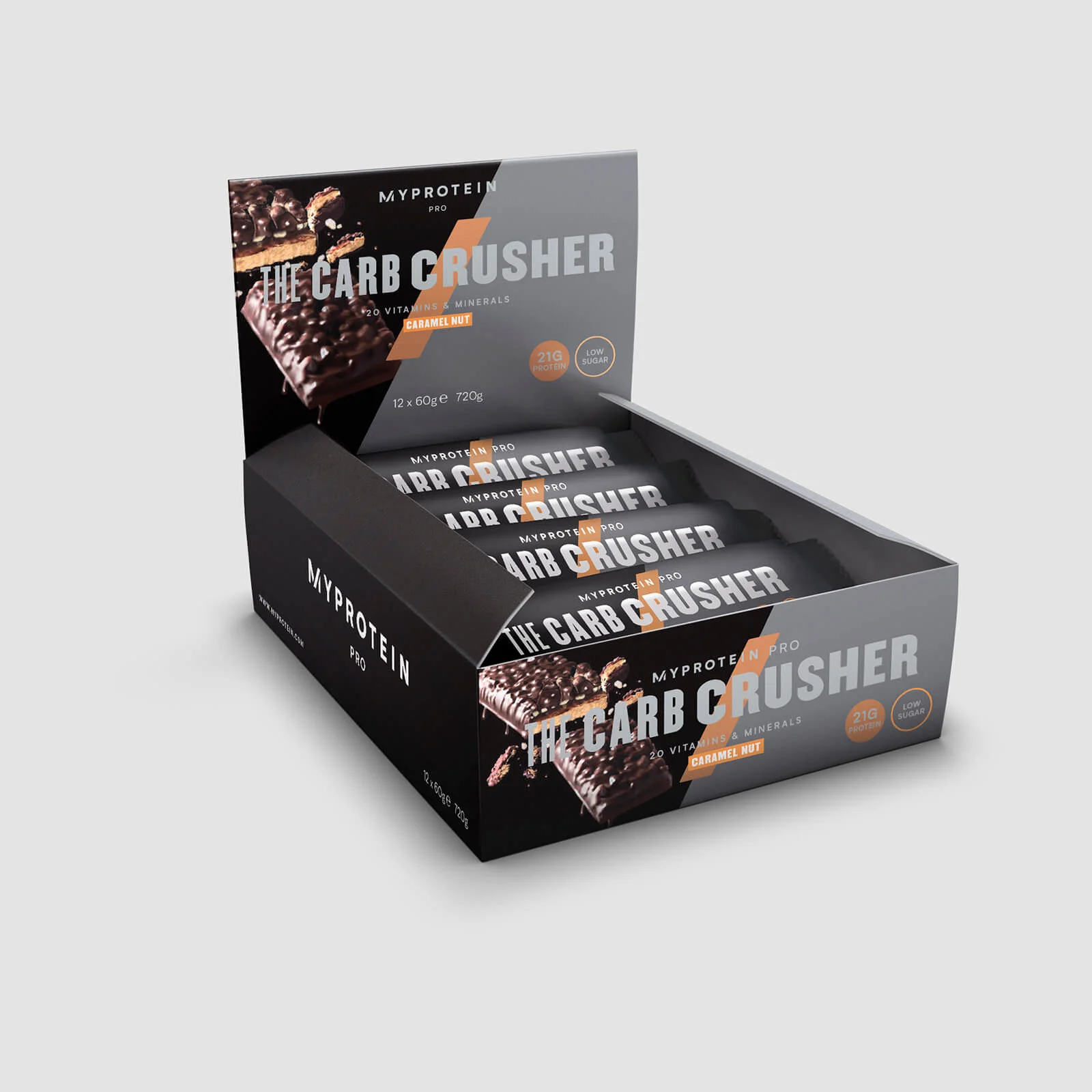 THE Carb Crusher - 12 x 60g - Karamel orah Fotografija 1