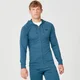 Form Zip Up majica s kapuljačom - Petrolej plava