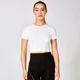 Shape Seamless crop majica kratkih rukava - Bijela