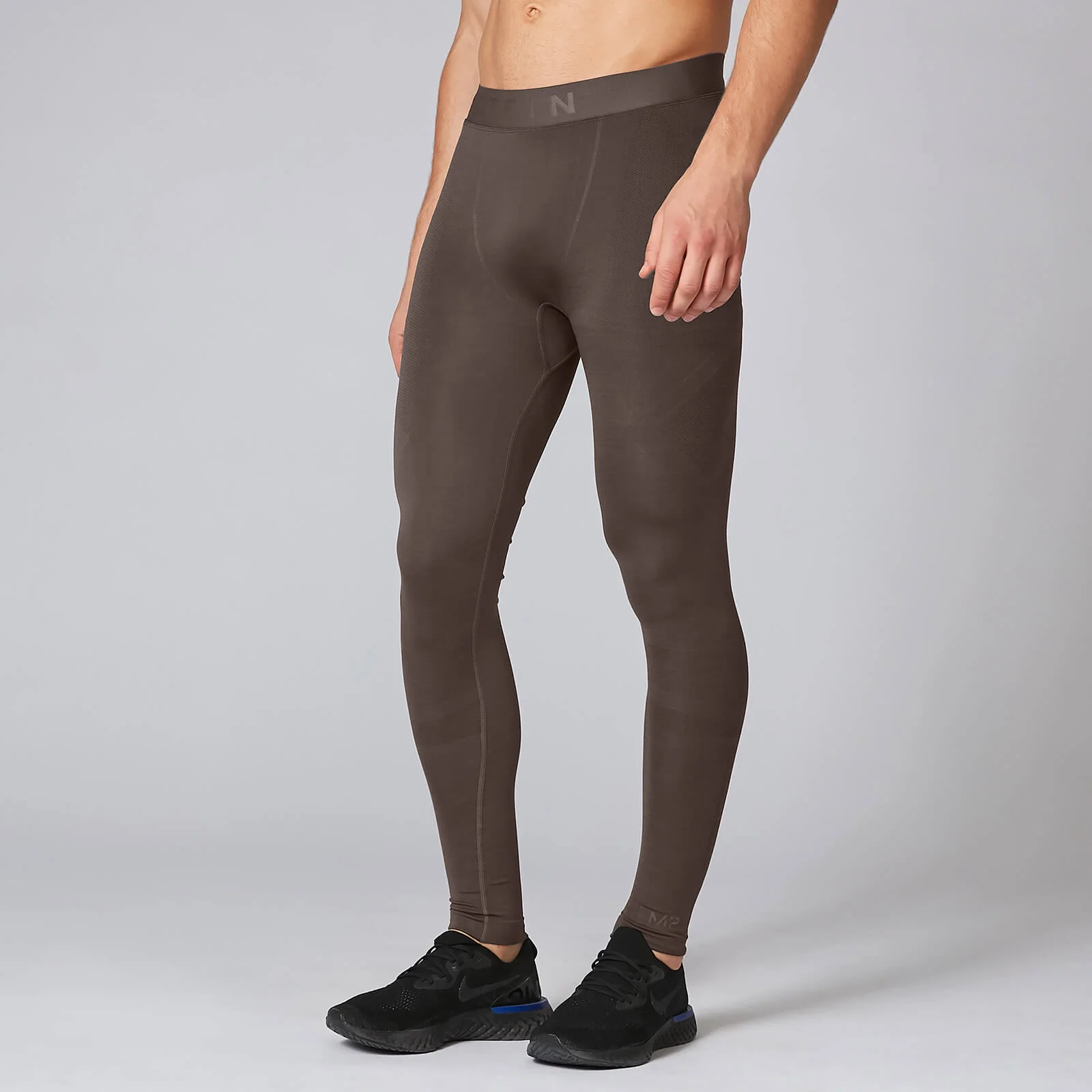 MP Elite Seamless Tights - Driftwood - XS Fotografija 1