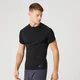 Elite Seamless majica kratkih rukava – Crna