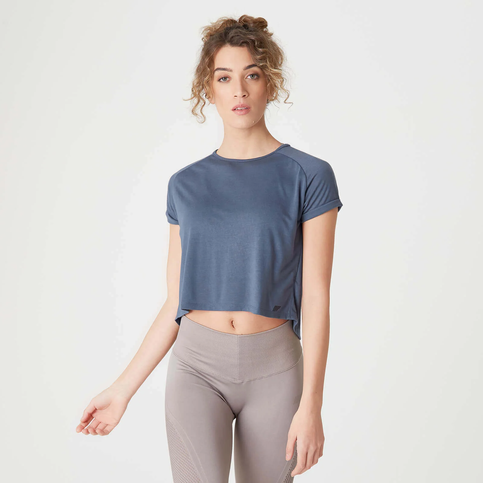 Fly majica kratkih rukava – Tamno plava - XS Fotografija 1