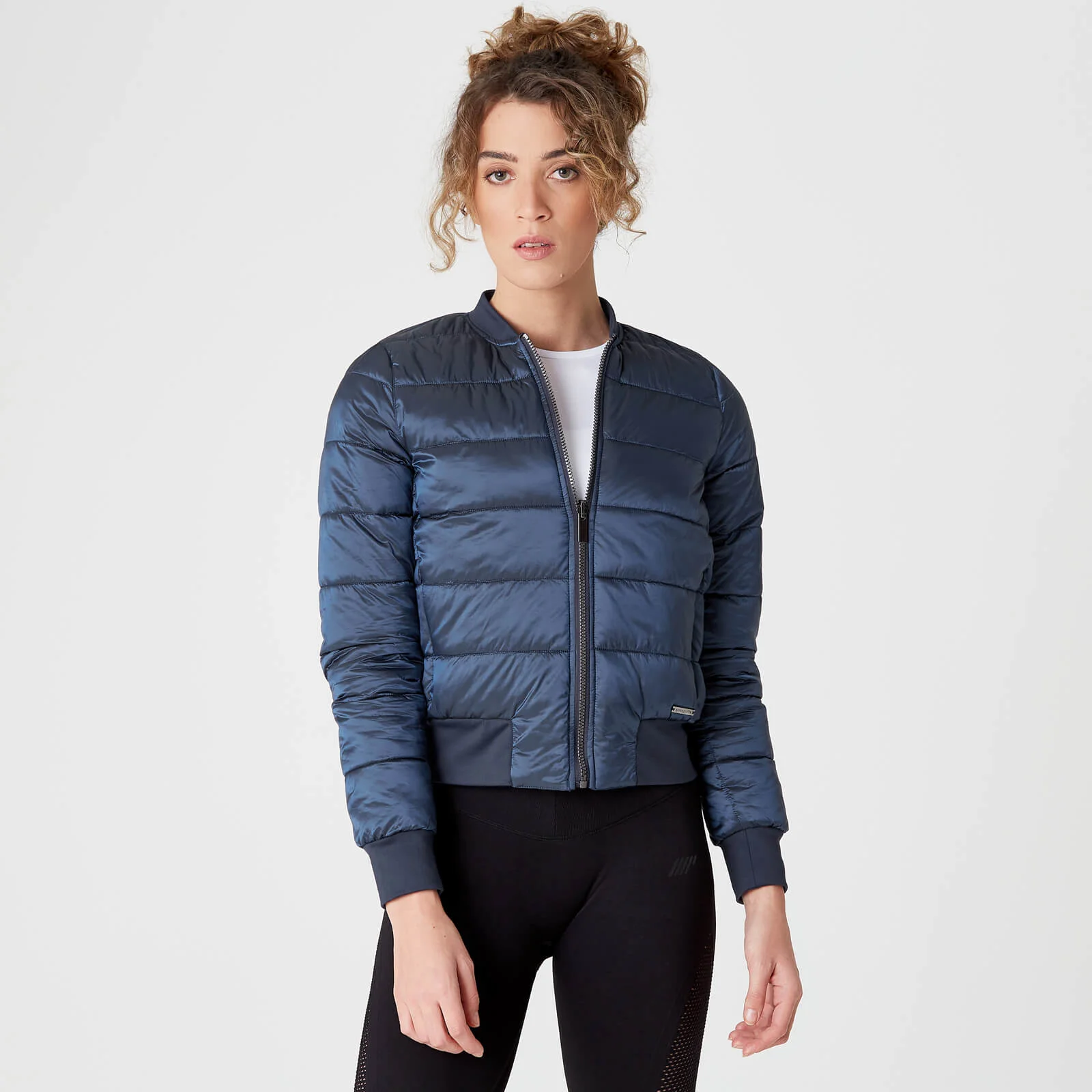 Pro-Tech Reversible bomber jakna – Tamno plava - XS Fotografija 1