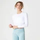 Shape Seamless crop majica - Bijela