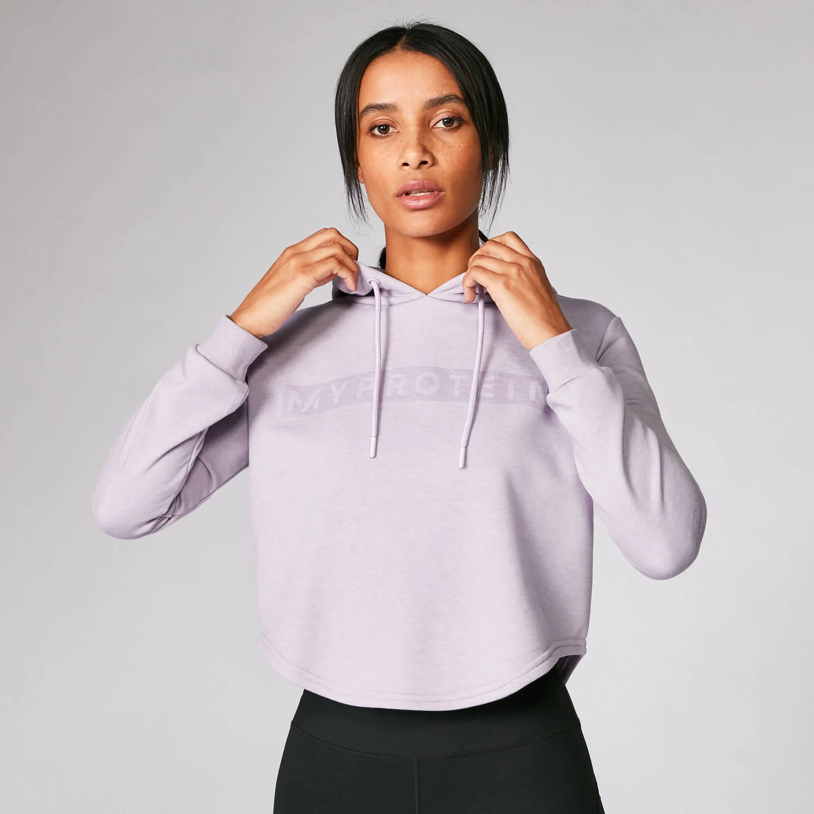 Myprotein The Original Cropped Hoodie - Soft Purple - XS Fotografija 1