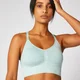 Shape Seamless sportski grudnjak - Plavo zeleni