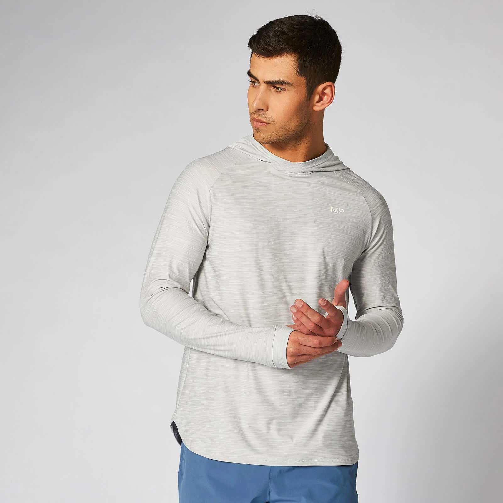 Myprotein Dry Tech Infinity Hoodie - Silver - XS Fotografija 1