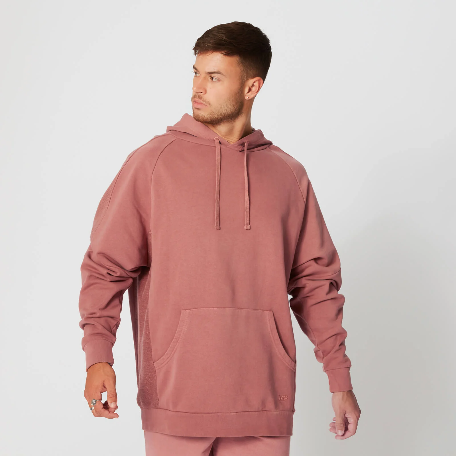 MP Washed Pullover Hoodie - Russet - XS Fotografija 1