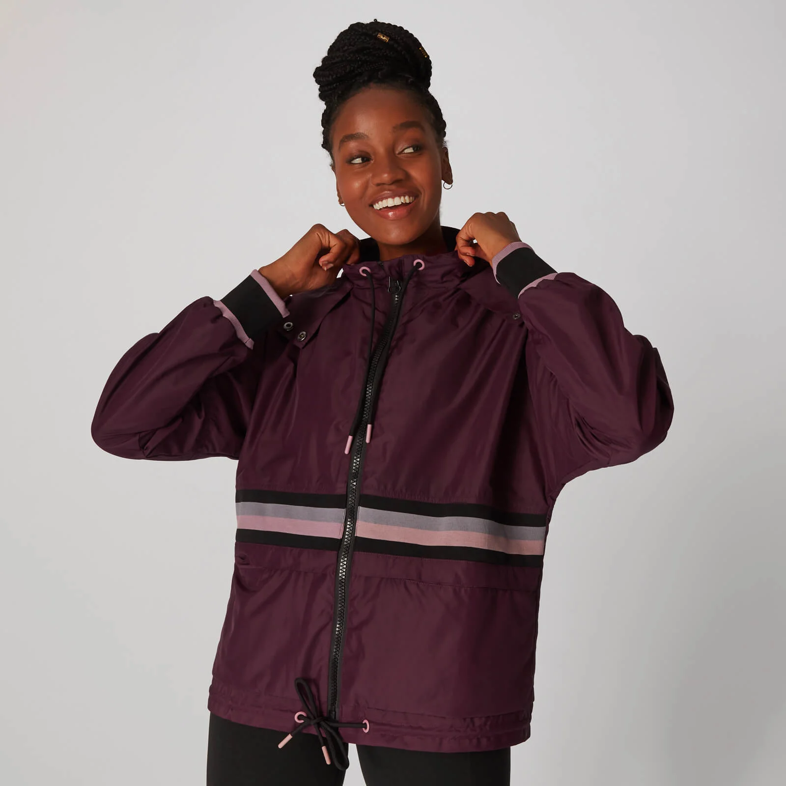 Racer Windbreaker jakna - Crvena - XS Fotografija 1