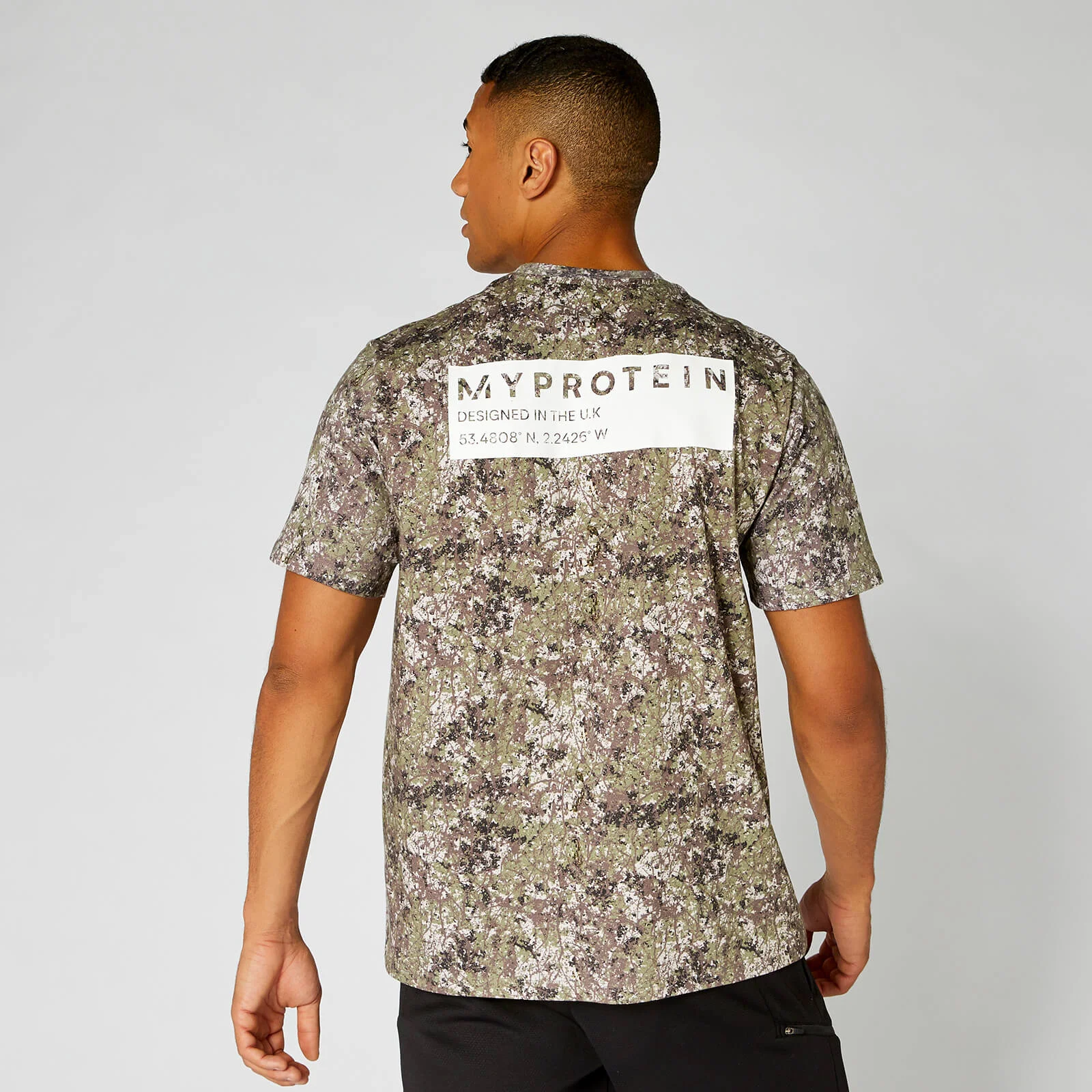 MP Men's Coordinates Oversized T-Shirt — Camo - XS Fotografija 1
