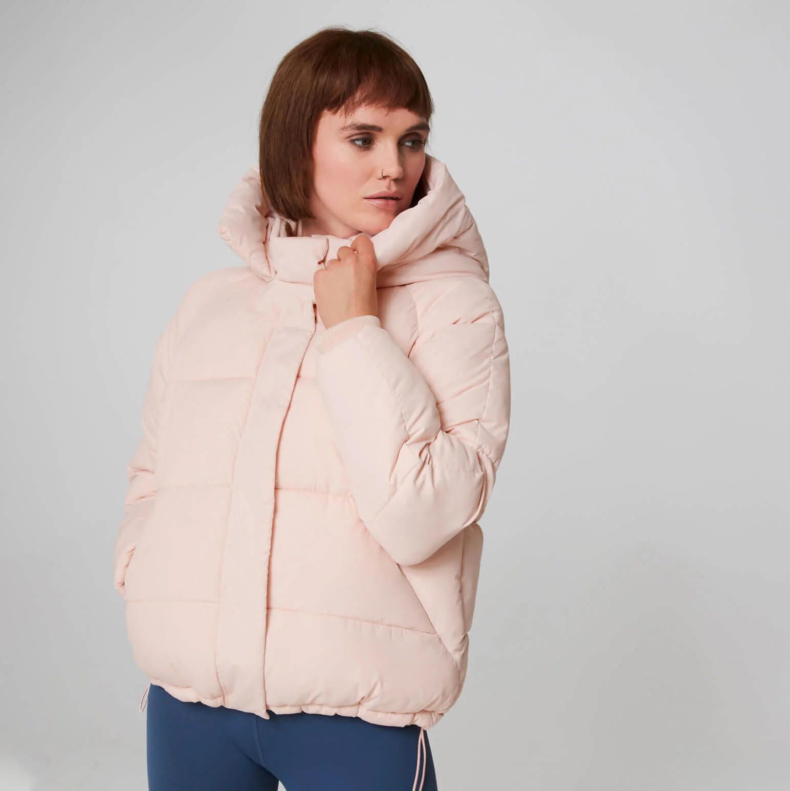 MP Women's Puffer Jacket - Pearl Blush - XS Fotografija 1