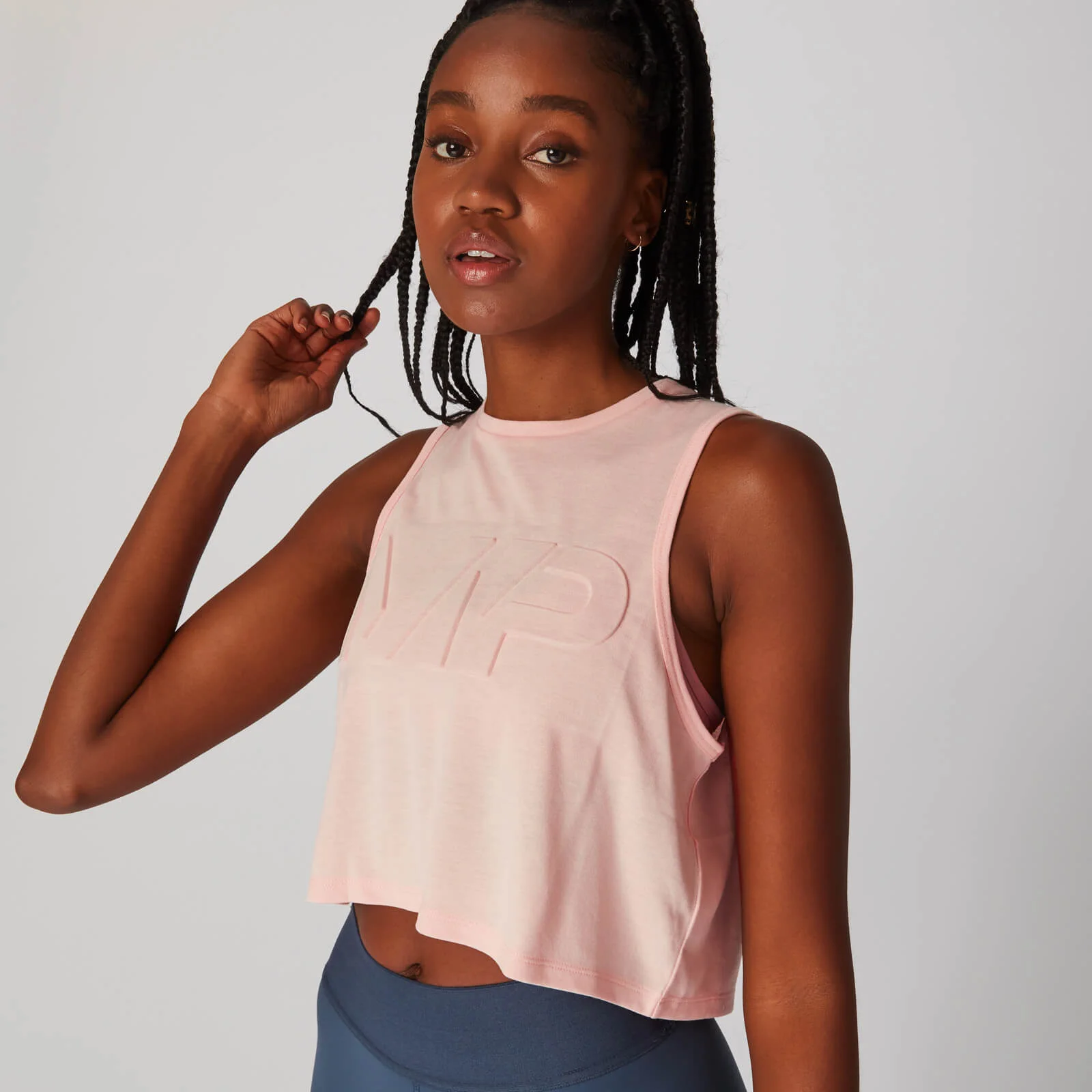 MP Embossed Reach Vest - Pearl Blush - XS Fotografija 1