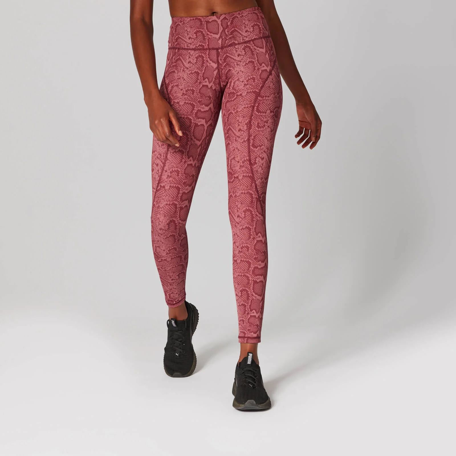 MP Snake Print Leggings - Port - XS Fotografija 1