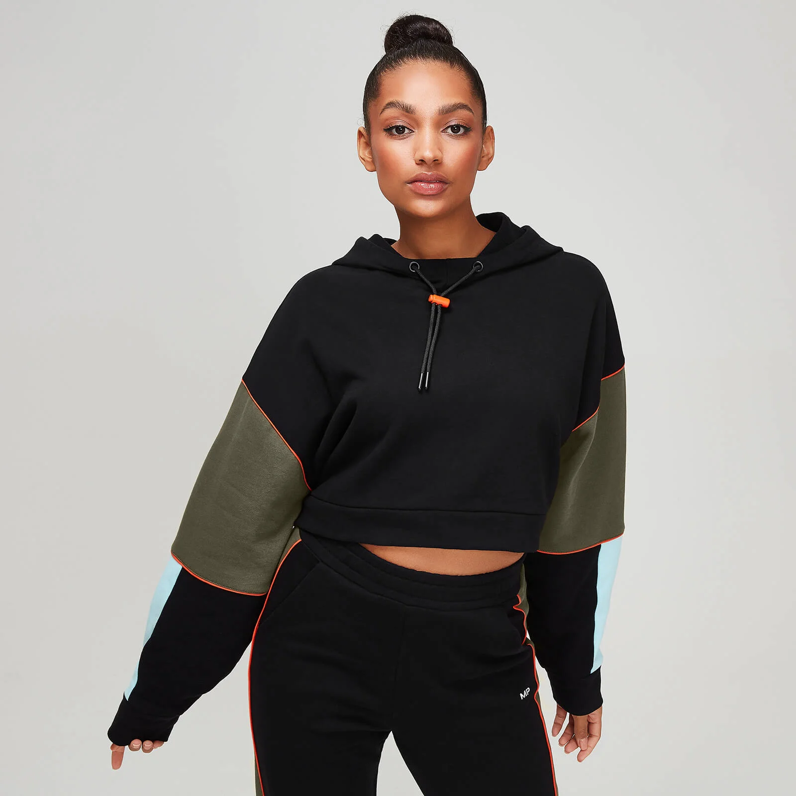 MP Rest Day Women's Cropped Hoodie - Black - XS Fotografija 1