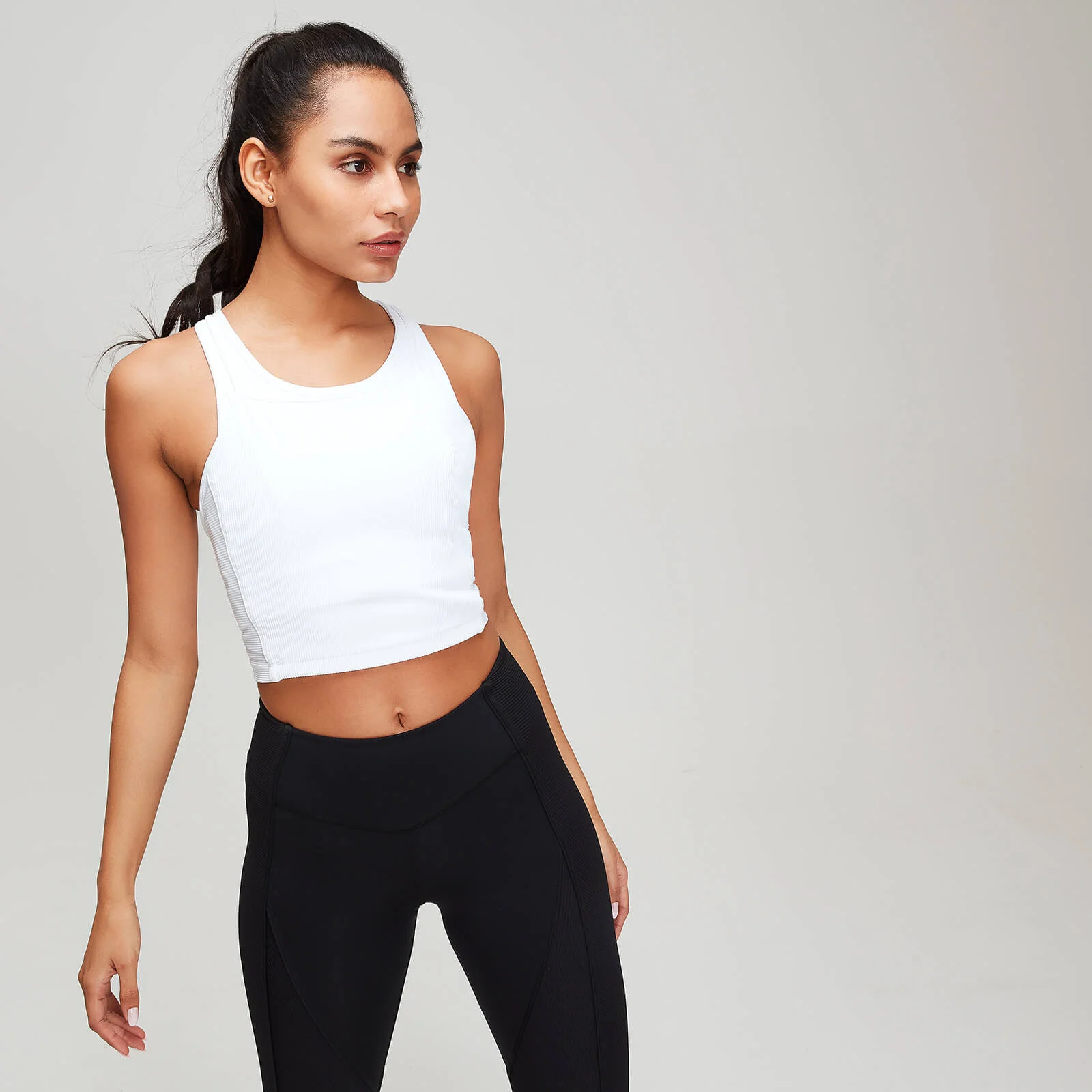 MP Textured Training Women's Vest - White - XS Fotografija 1