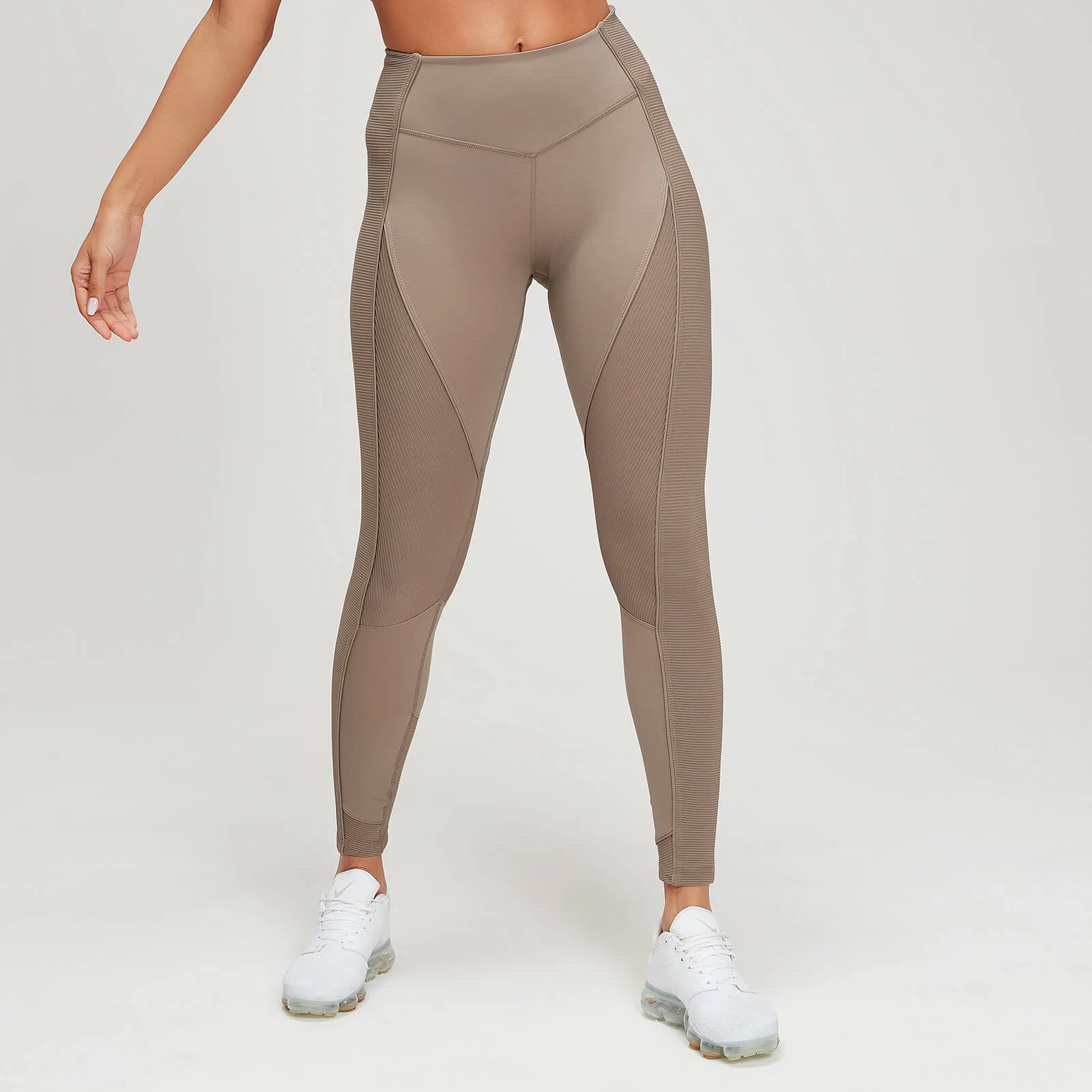 MP Women's Textured Training Leggings - Praline - XS Fotografija 1