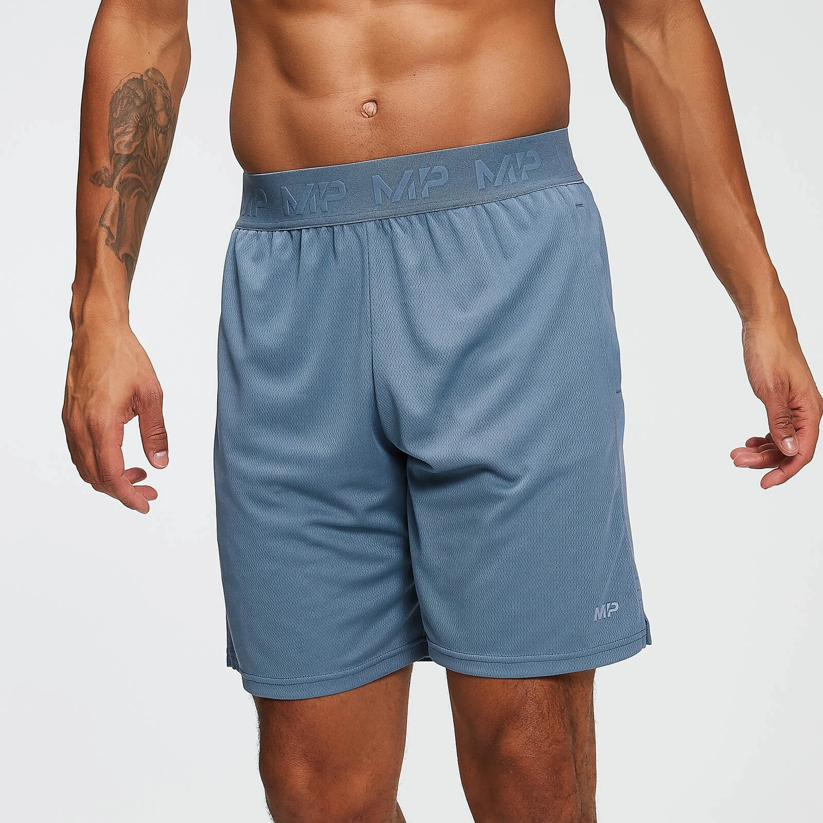MP Men's Essentials Training Shorts - Washed Blue - XS Fotografija 1