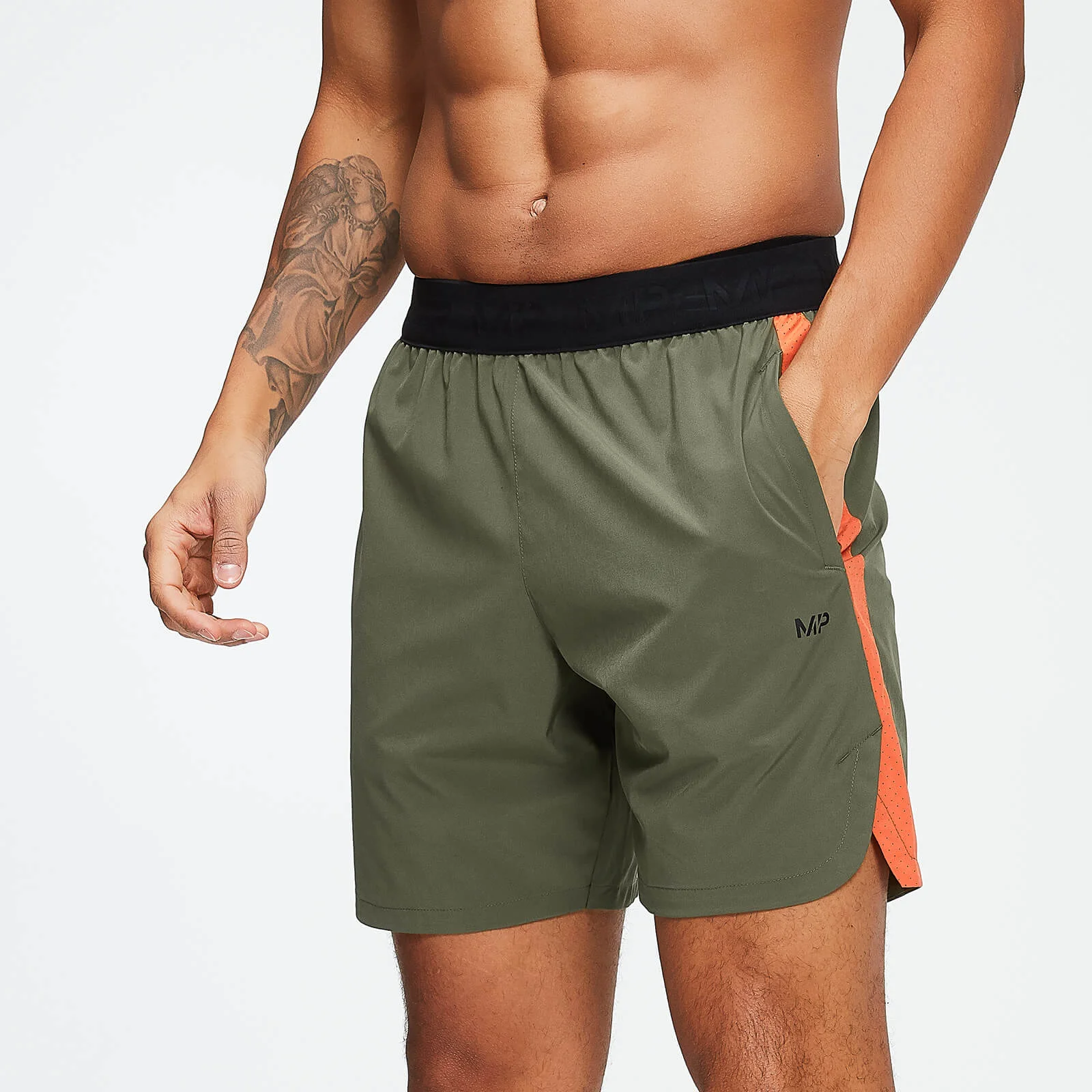 MP Men's Training Shorts - Army Green - XS Fotografija 1
