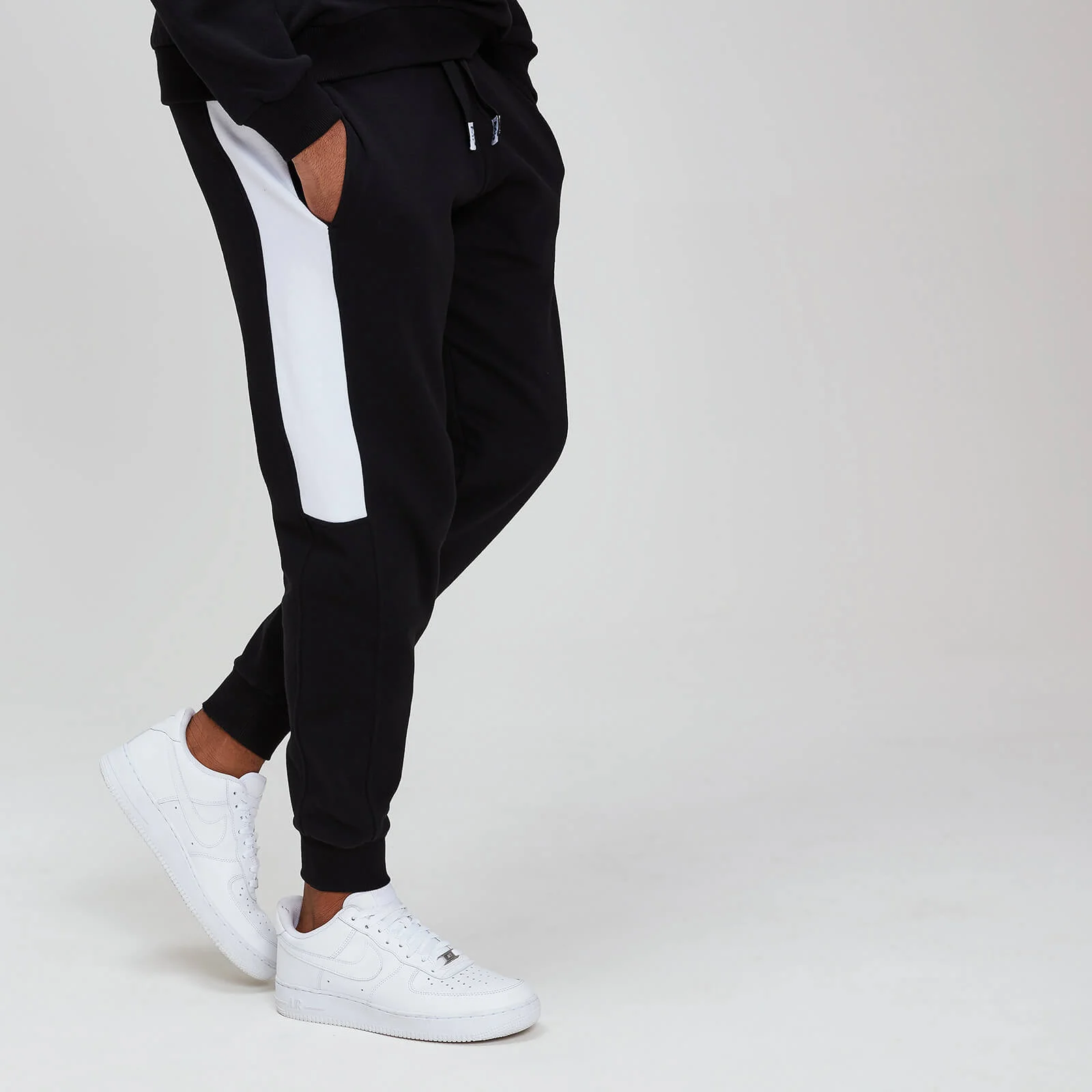 MP Rest Day Men's Stripe Joggers - Black - XS Fotografija 1