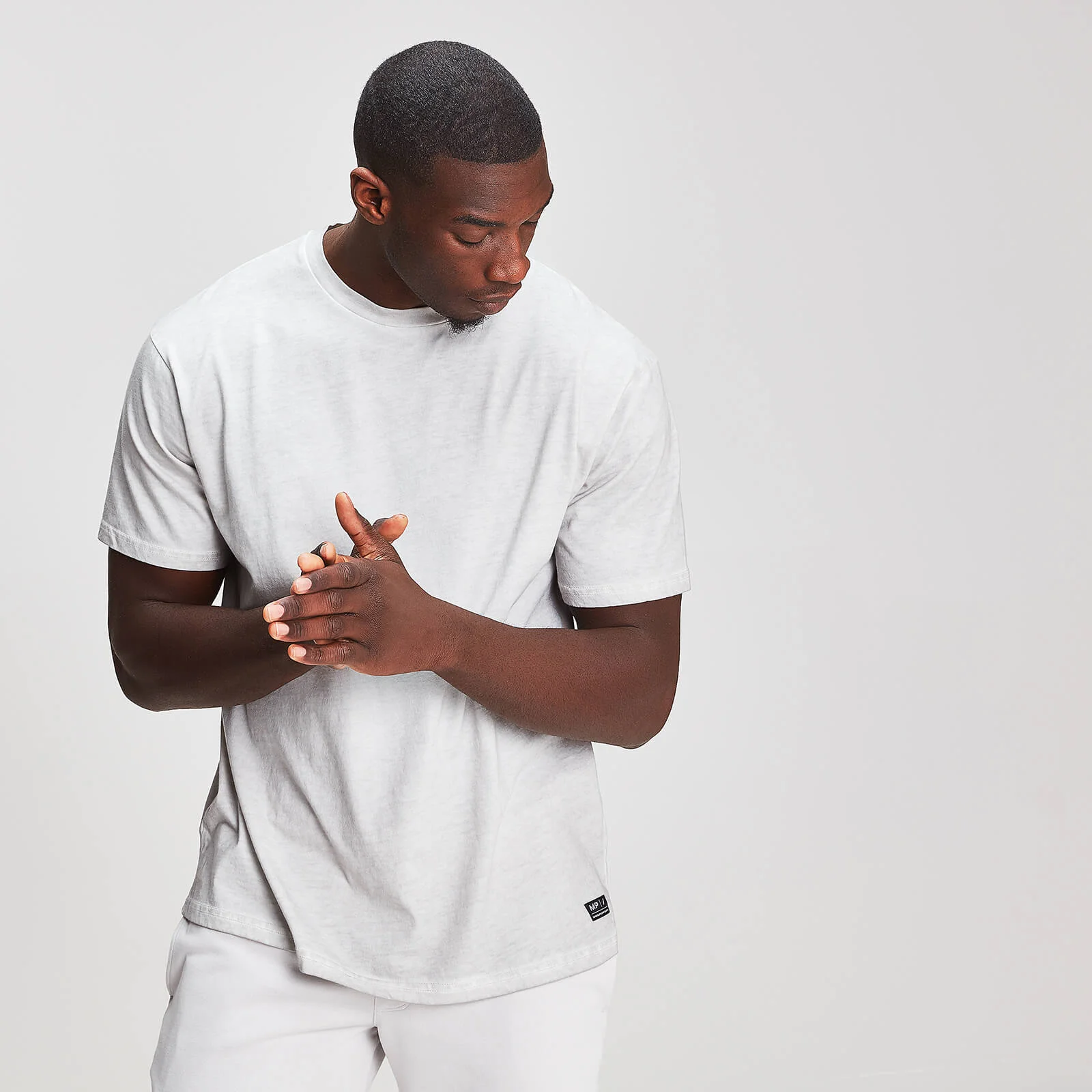 MP Men's Graphic T-Shirt - Chrome - XS Fotografija 1