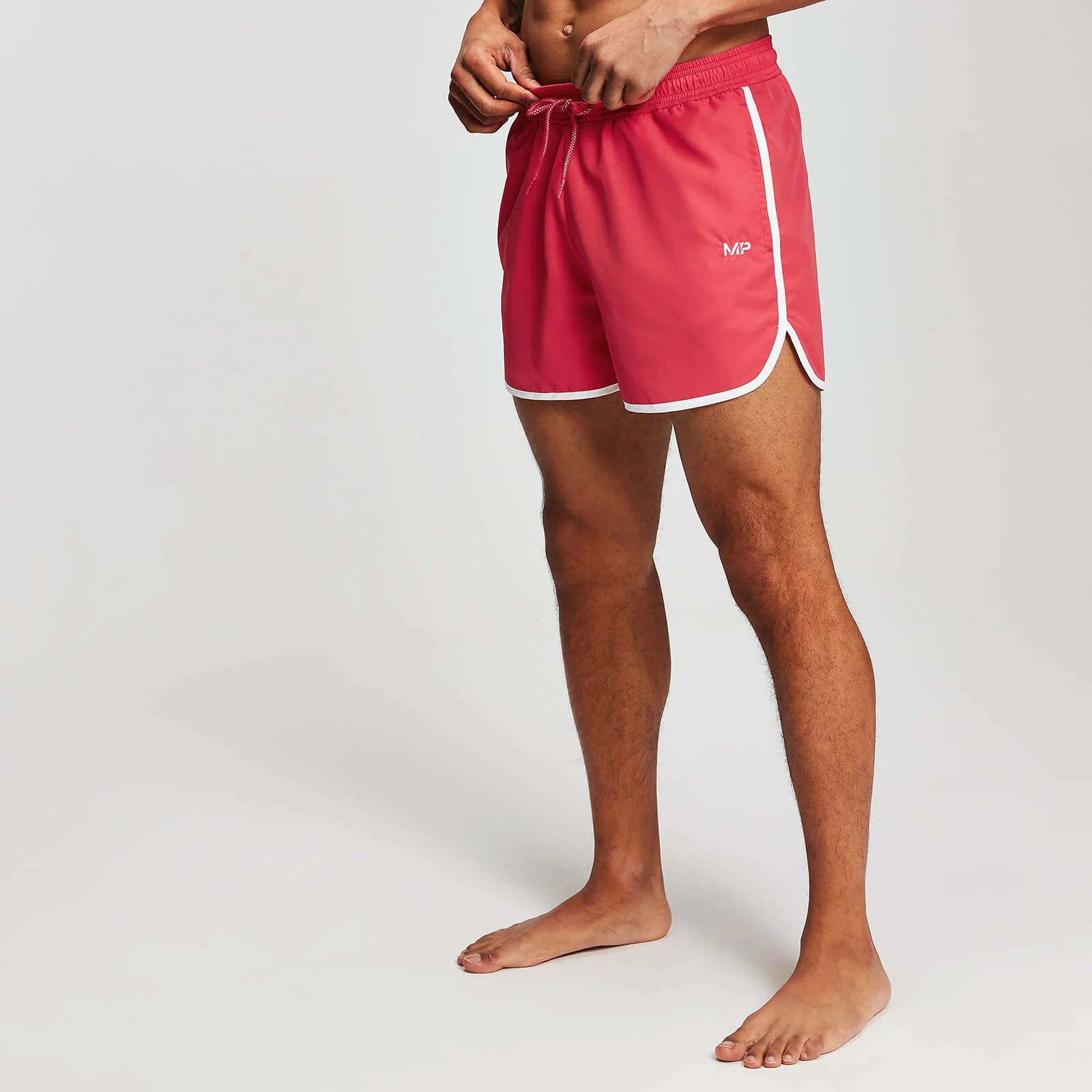 MP Men's Contrast Binding Swim Shorts - Brake Light - XS Fotografija 1