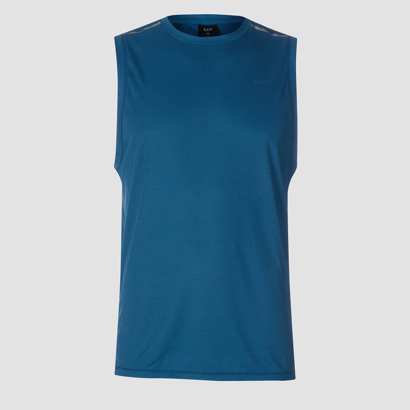 MP Men's Training Grid Tank Top - Pilot Blue - XS Fotografija 1