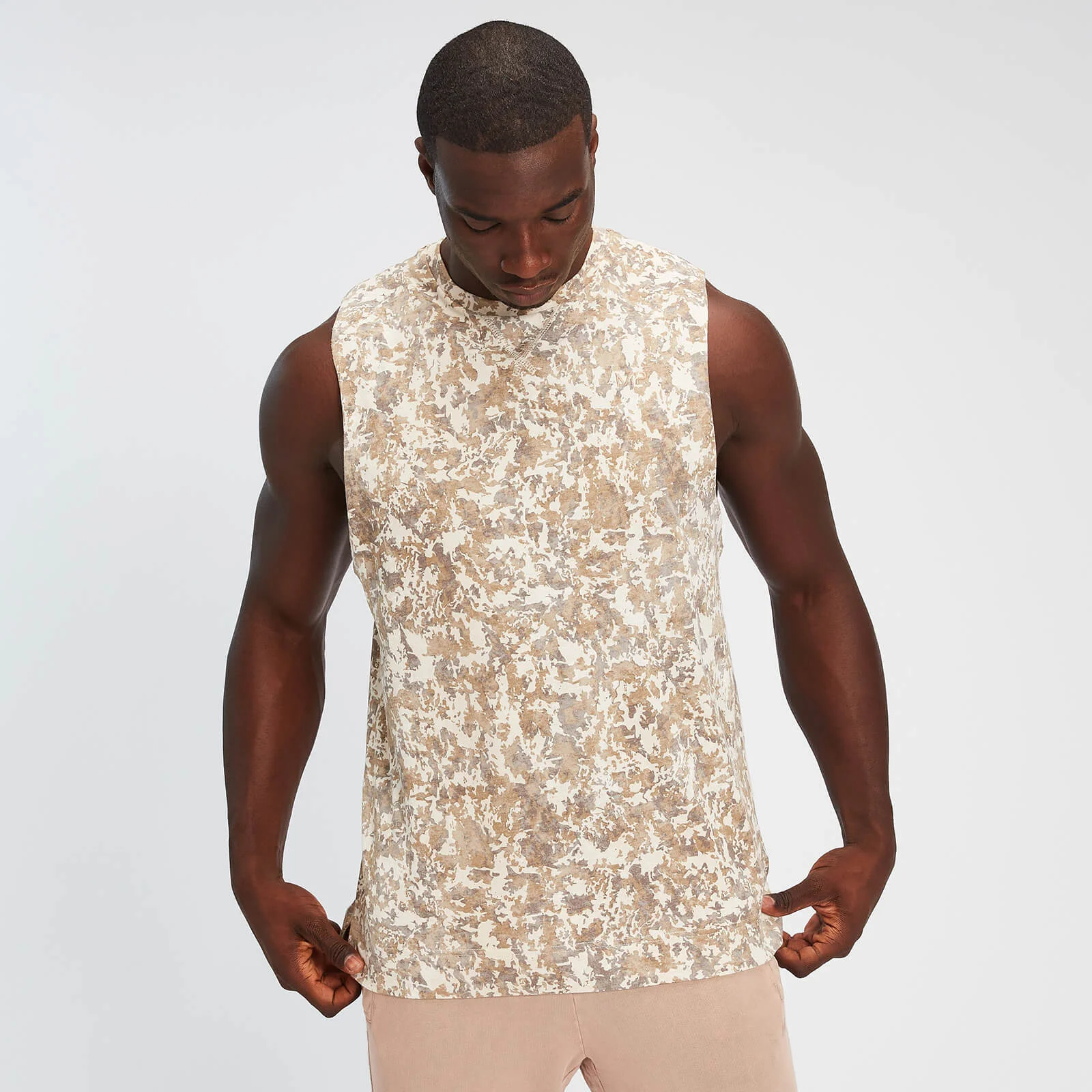 MP muška majica bez rukava Training – kamuflažni otisak - XS Fotografija 1