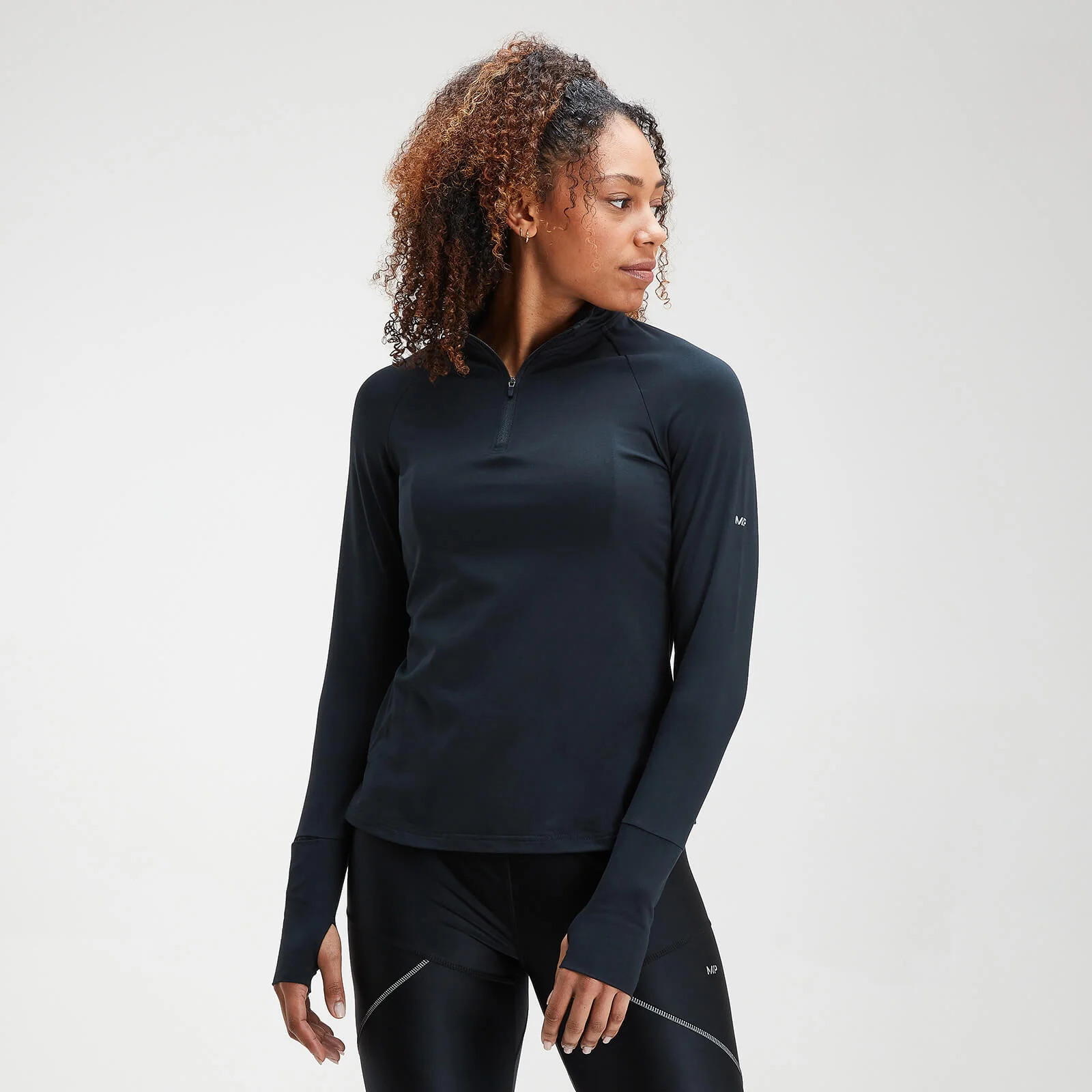 MP Women's Velocity 1/4 Zip Top- Black - XXS Fotografija 1