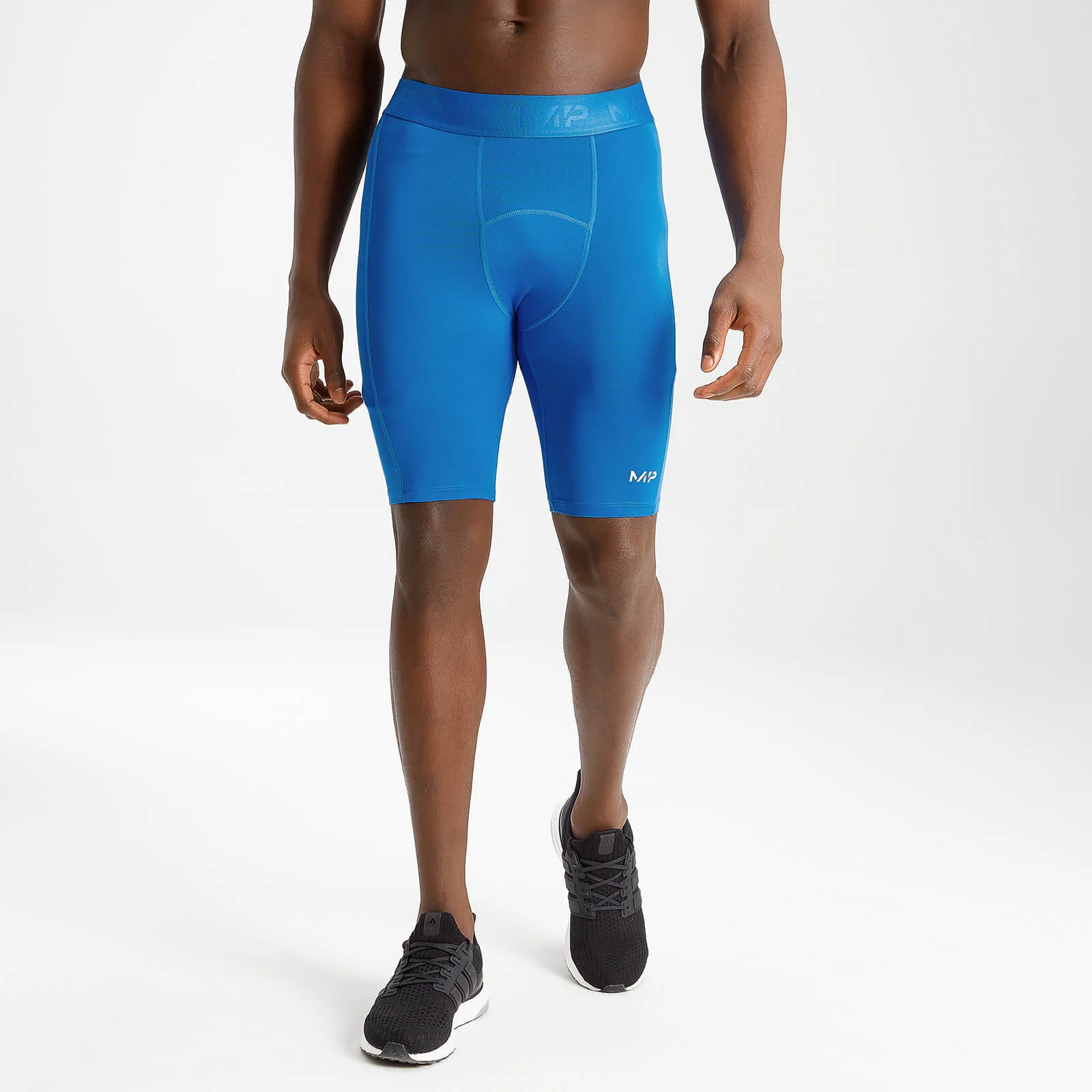 MP Men's Essentials Training Baselayer Short - True Blue - XXS Fotografija 1