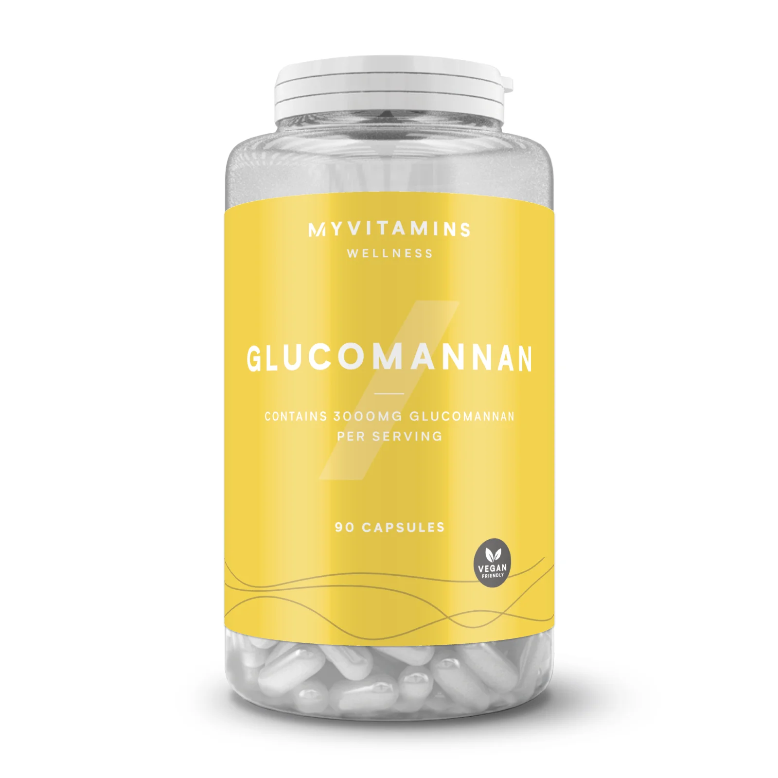 Glukomanan - 90capsules Fotografija 1