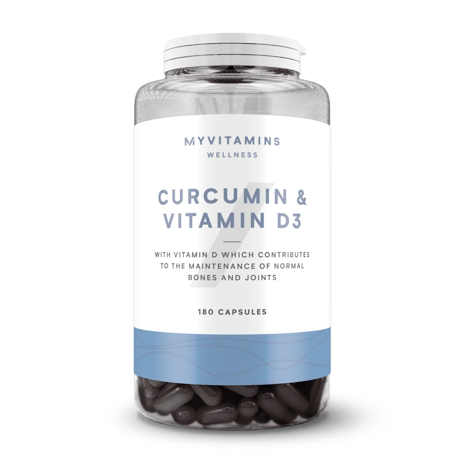 Kurkuma & Vitamin D3 - 180capsules Fotografija 1