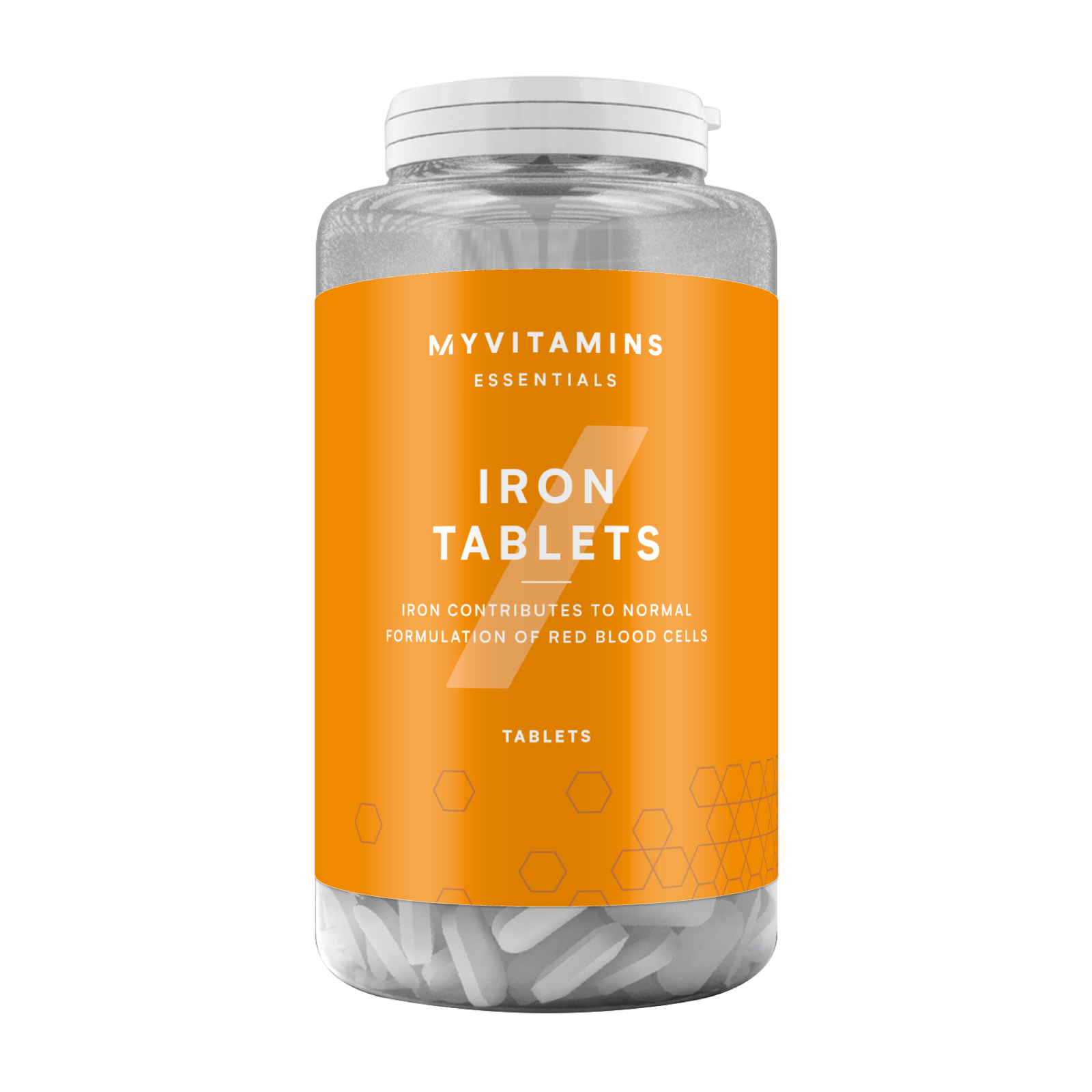 Myvitamins Iron Tablets - 90tablets Fotografija 1