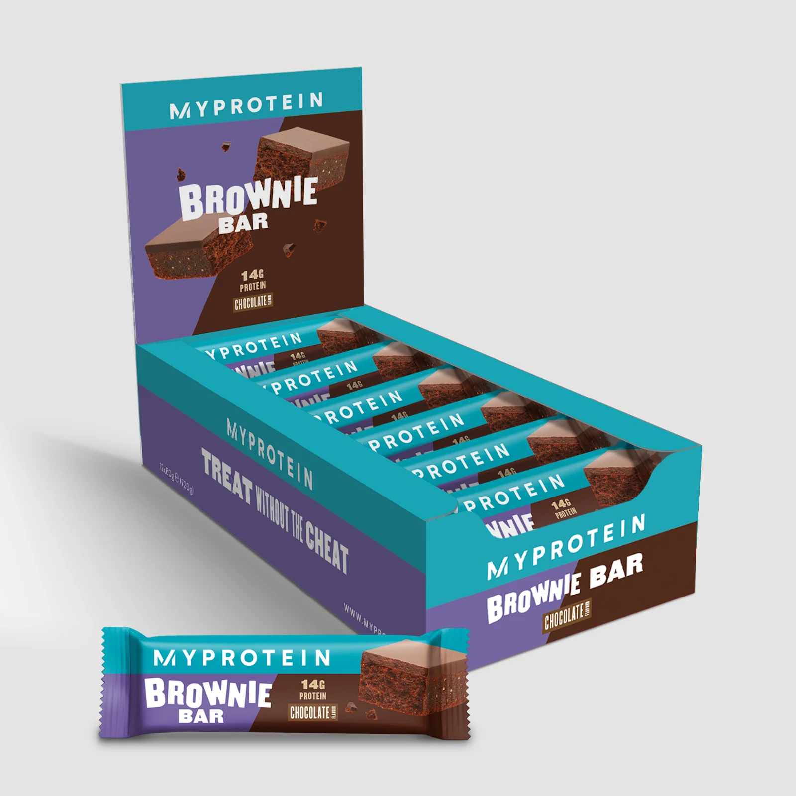 Proteinska Brownie Pločica - Čokolada Fotografija 1