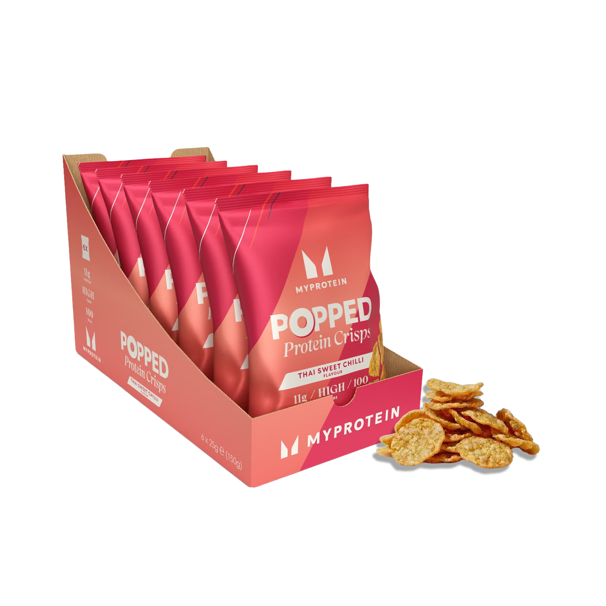 Pucketavi proteinski čips - Thai Sweet Chilli Fotografija 1