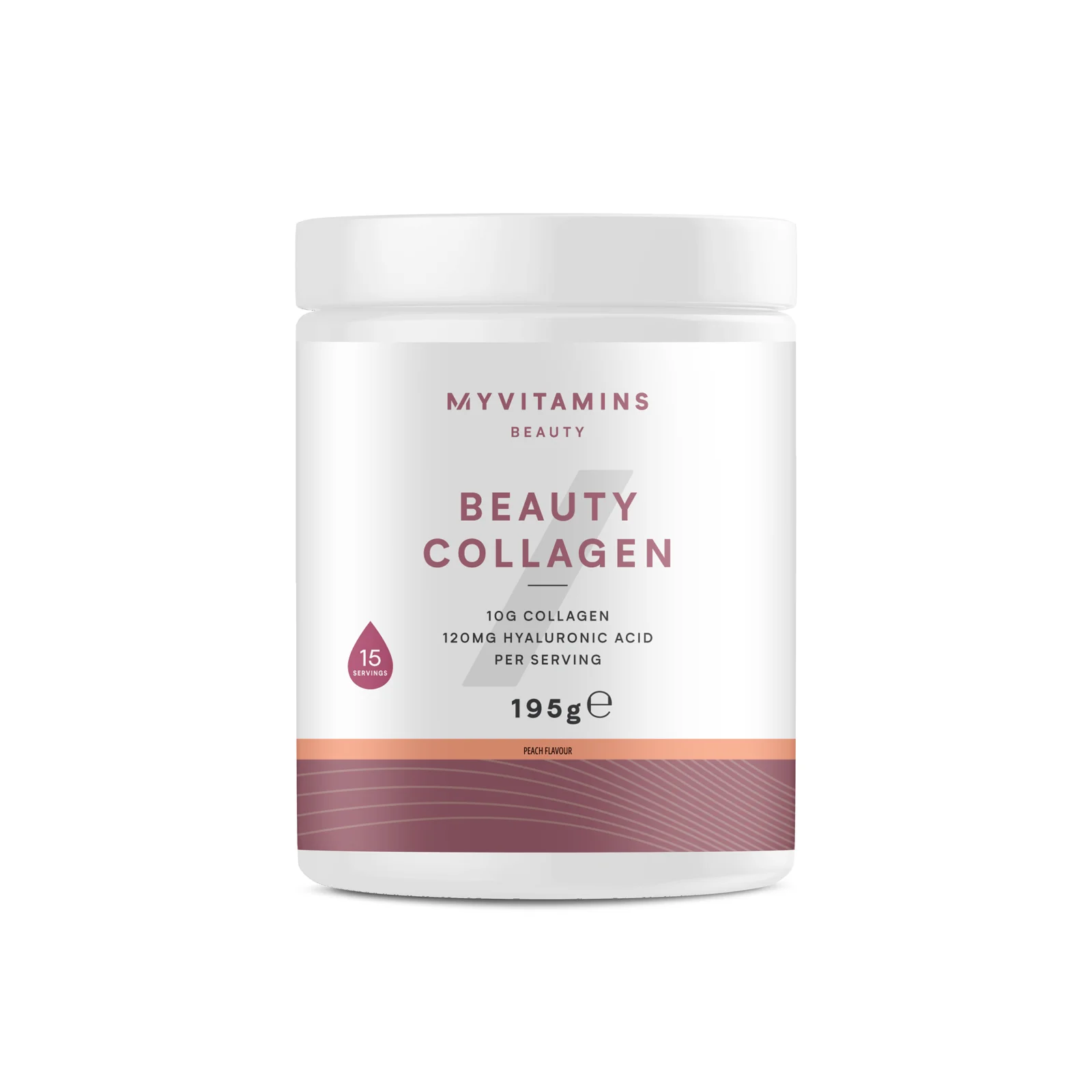 Kolagen Beauty u prahu - 195g - Peach Fotografija 1