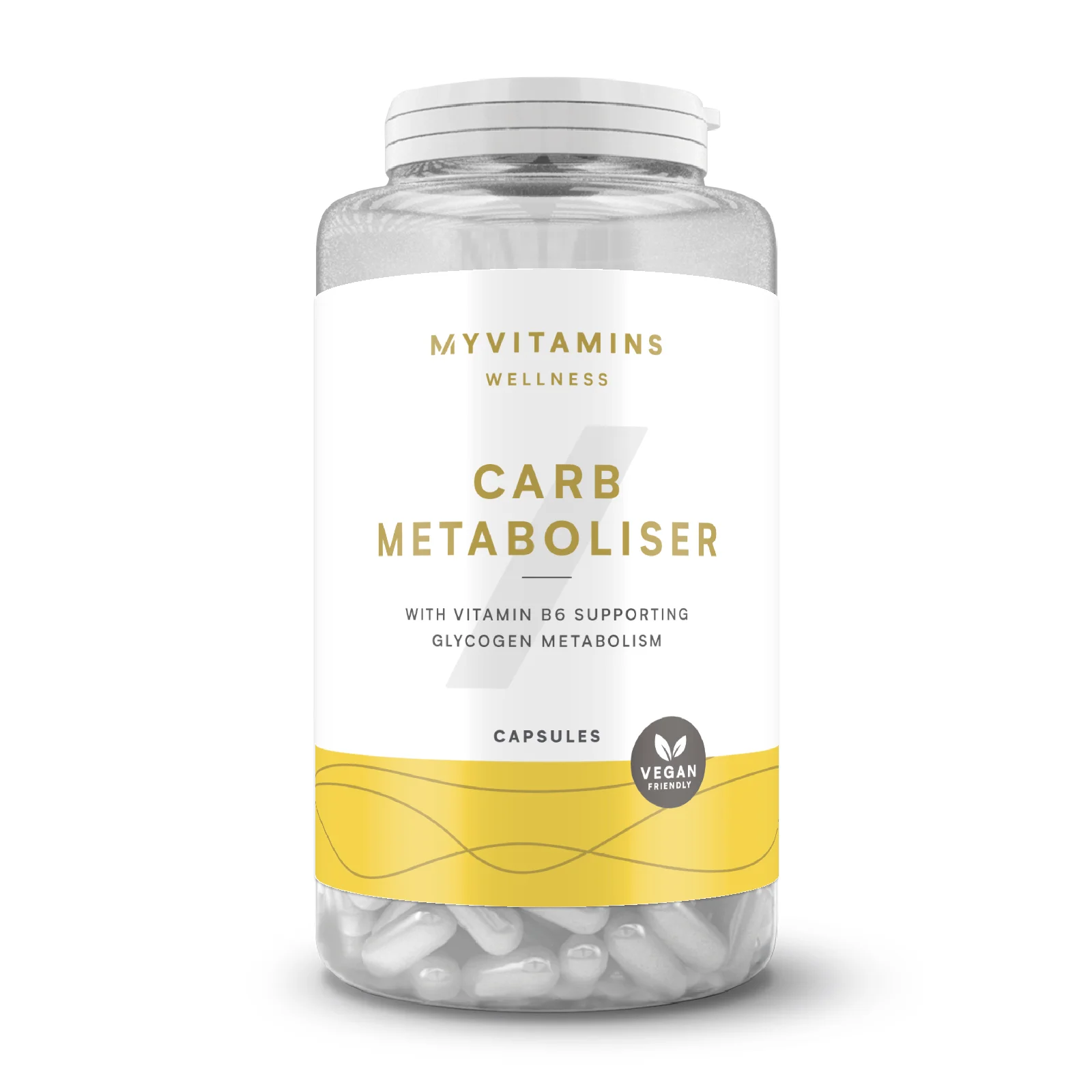 Myvitamins Carb Metaboliser - 30capsules - Kutija Fotografija 1