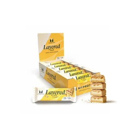 Proteinska pločica u 6 slojeva - 12 x 60g - White Gold