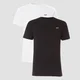 MP muška majica Essentials (2 paketa) - Black/White