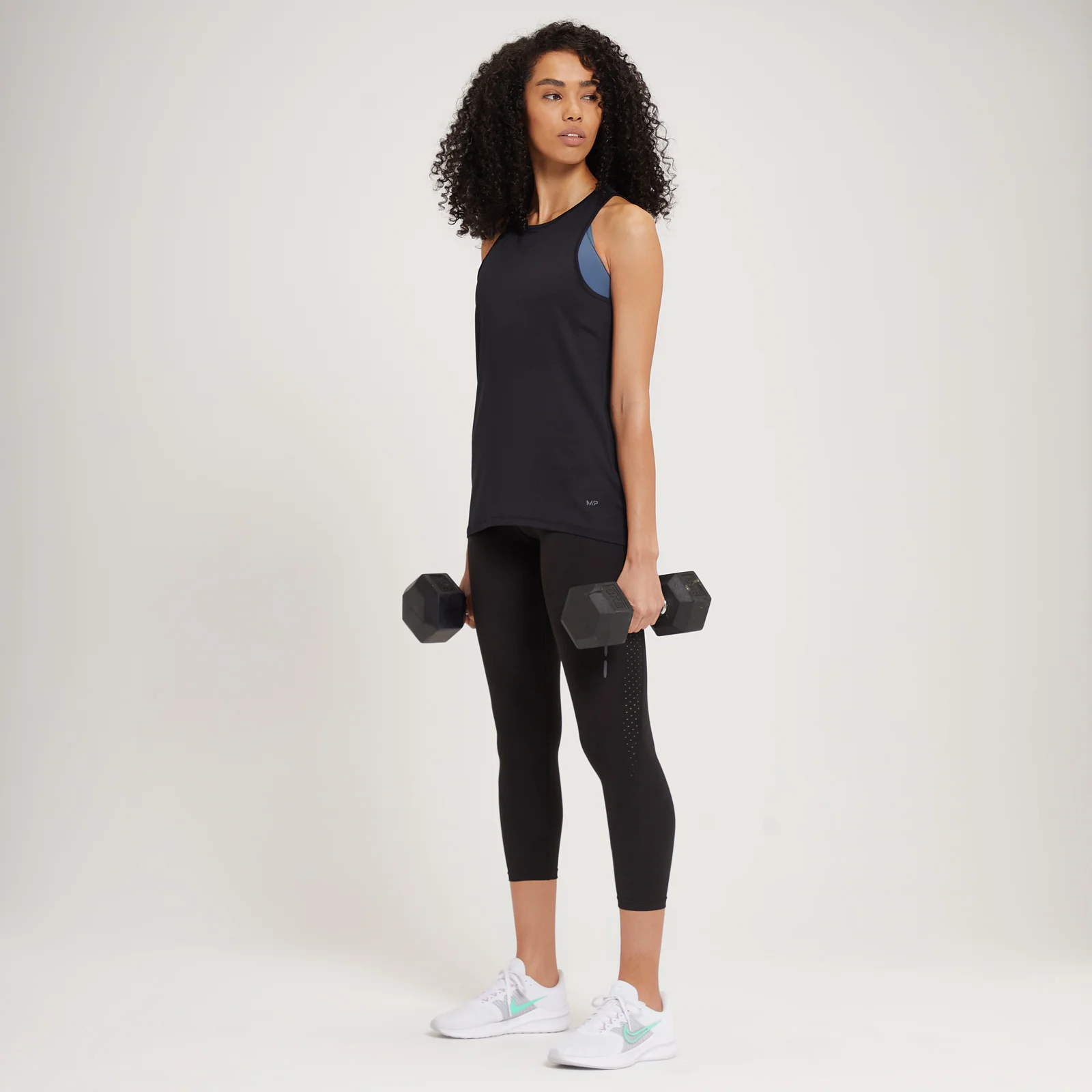 MP ženska majica bez rukava Power Ultra – crna - XS Fotografija 1