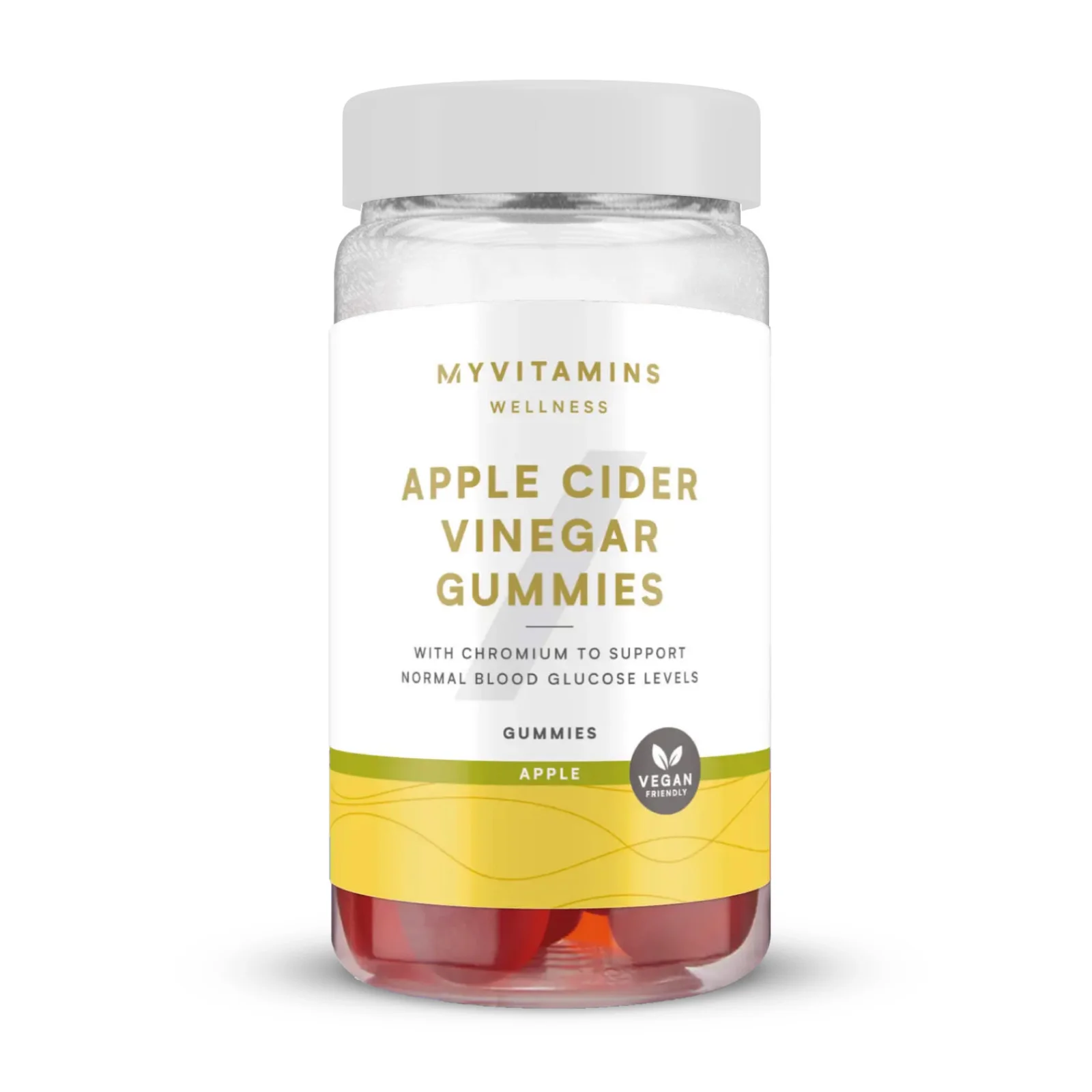Myvitamins Apple Cider Vinegar Gummies - 30gummies - Jabuka Fotografija 1