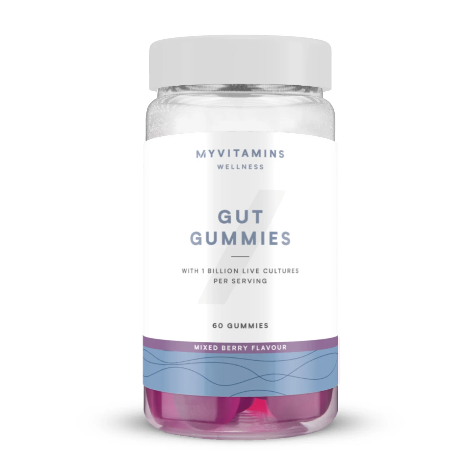 Myvitamins Gut Gummies - 60gummies - Miješane bobice Fotografija 1