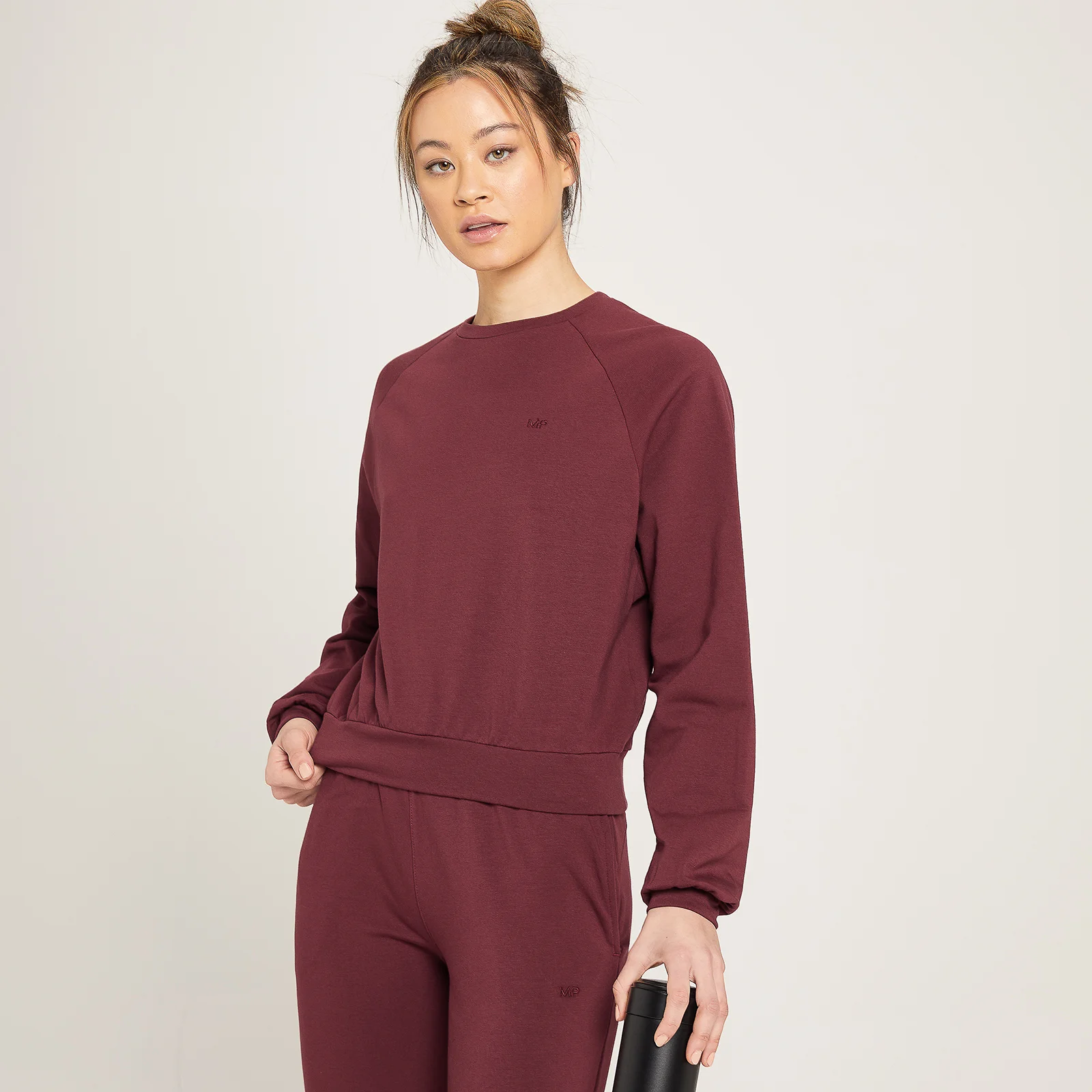 MP Women's Composure Sweatshirt- Washed Oxblood - XXS Fotografija 1