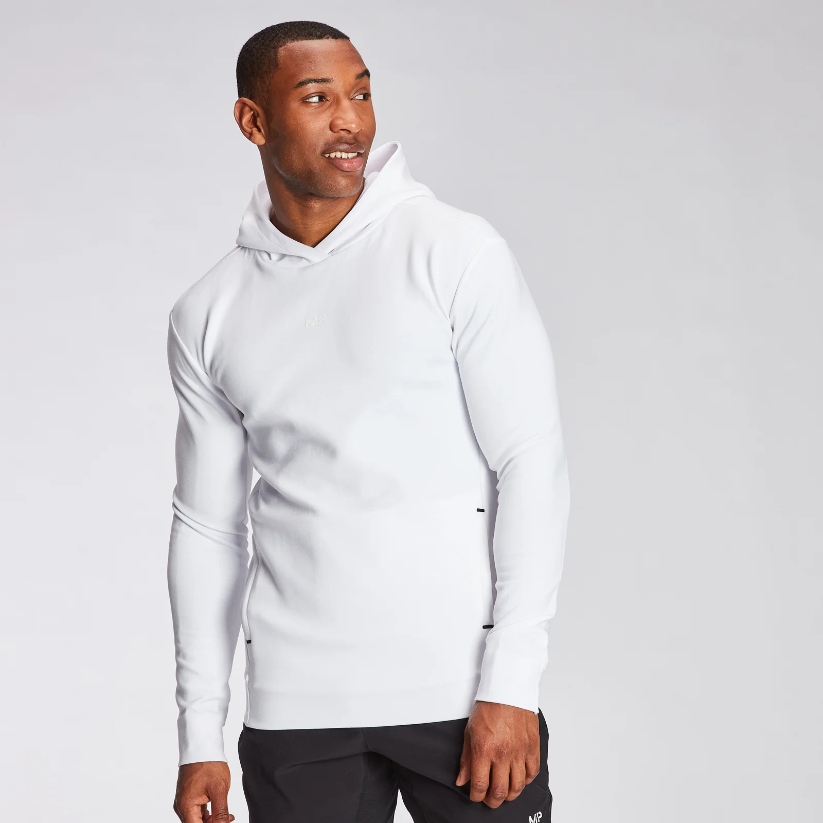 MP Men's Engage Hoodie - White - XXS Fotografija 1