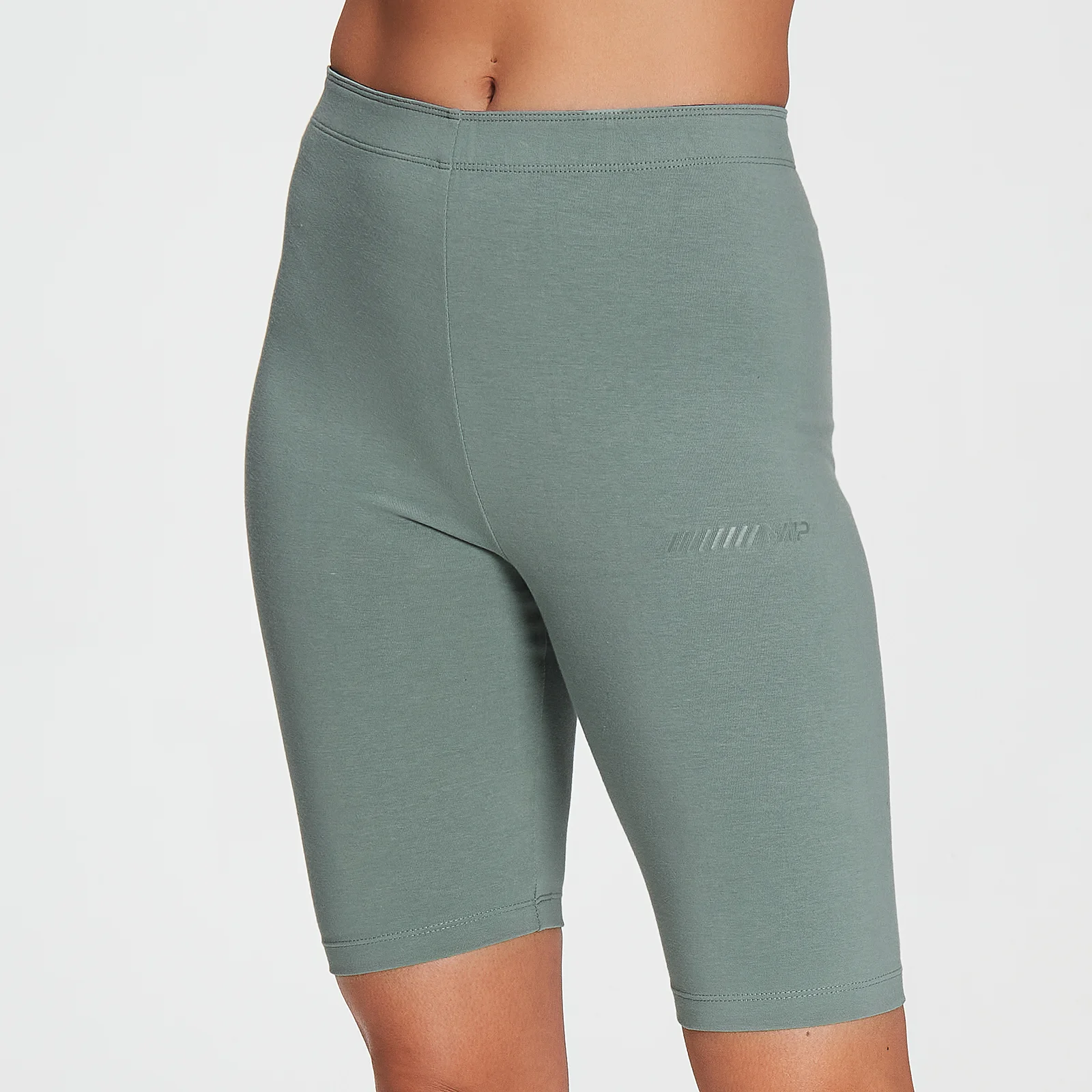 MP Women's Tonal Graphic Cycling Shorts - Washed Green - XXS Fotografija 1