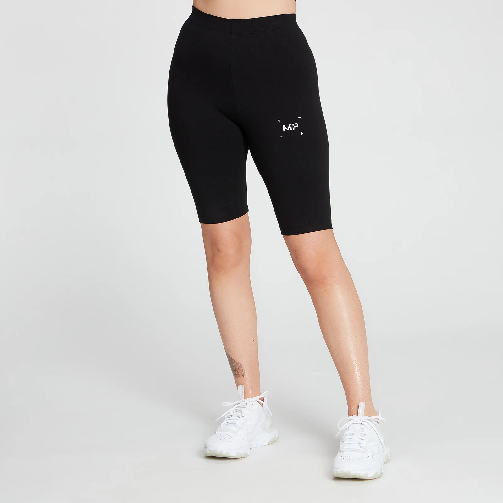 MP Women's Central Graphic Cycling Shorts - Black - XXS Fotografija 1