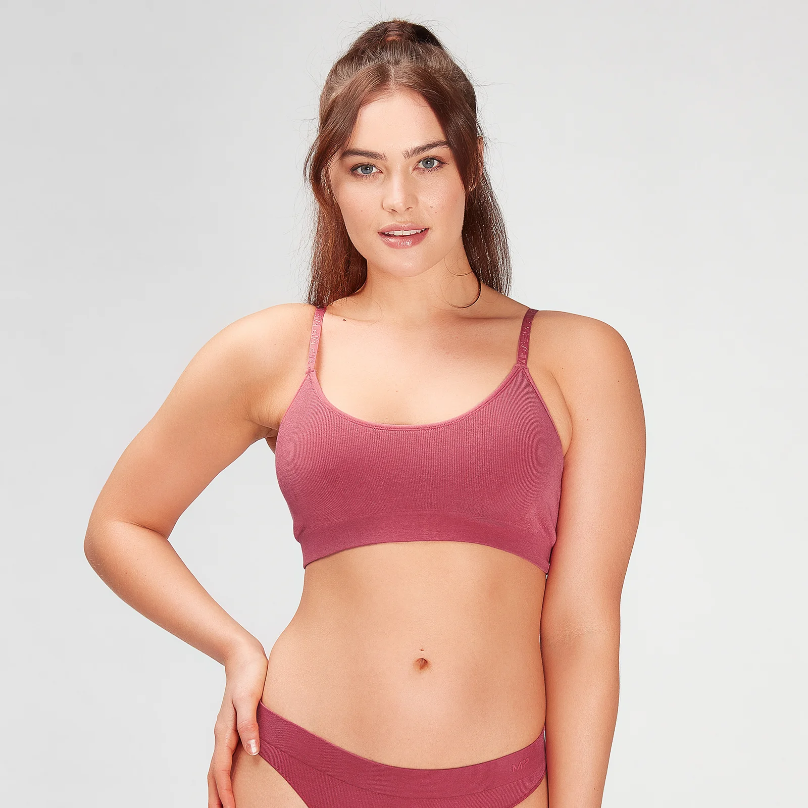 MP ženski bešavni grudnjak Composure - Berry Pink - XS Fotografija 1