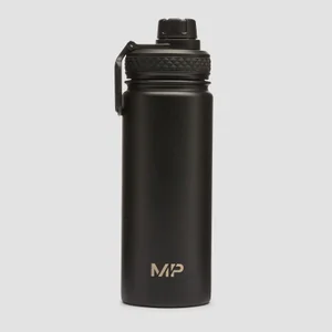 MP metalna boca za vodu srednje veličine – crna – 500ml - Colour Black