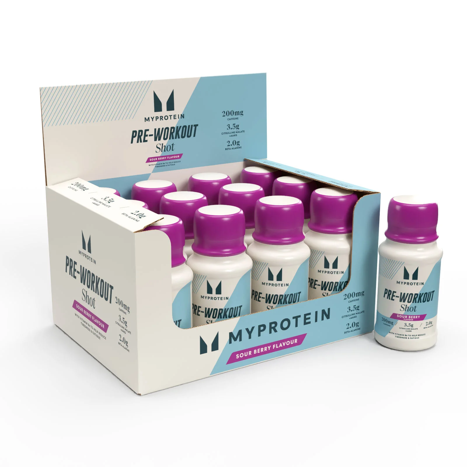 Pre-Workout Shot - Sour Berry Fotografija 1